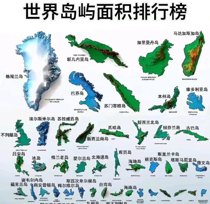 原本东大最大的岛是第22名，
结果被人家北边大熊拿走了，
剩下两个岛排名都是30