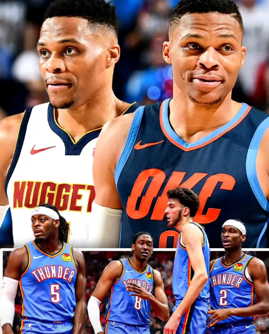 威少重回“鹅城”，就三件事：
 
打好比赛：2025年NBA季后赛，威少所在的掘