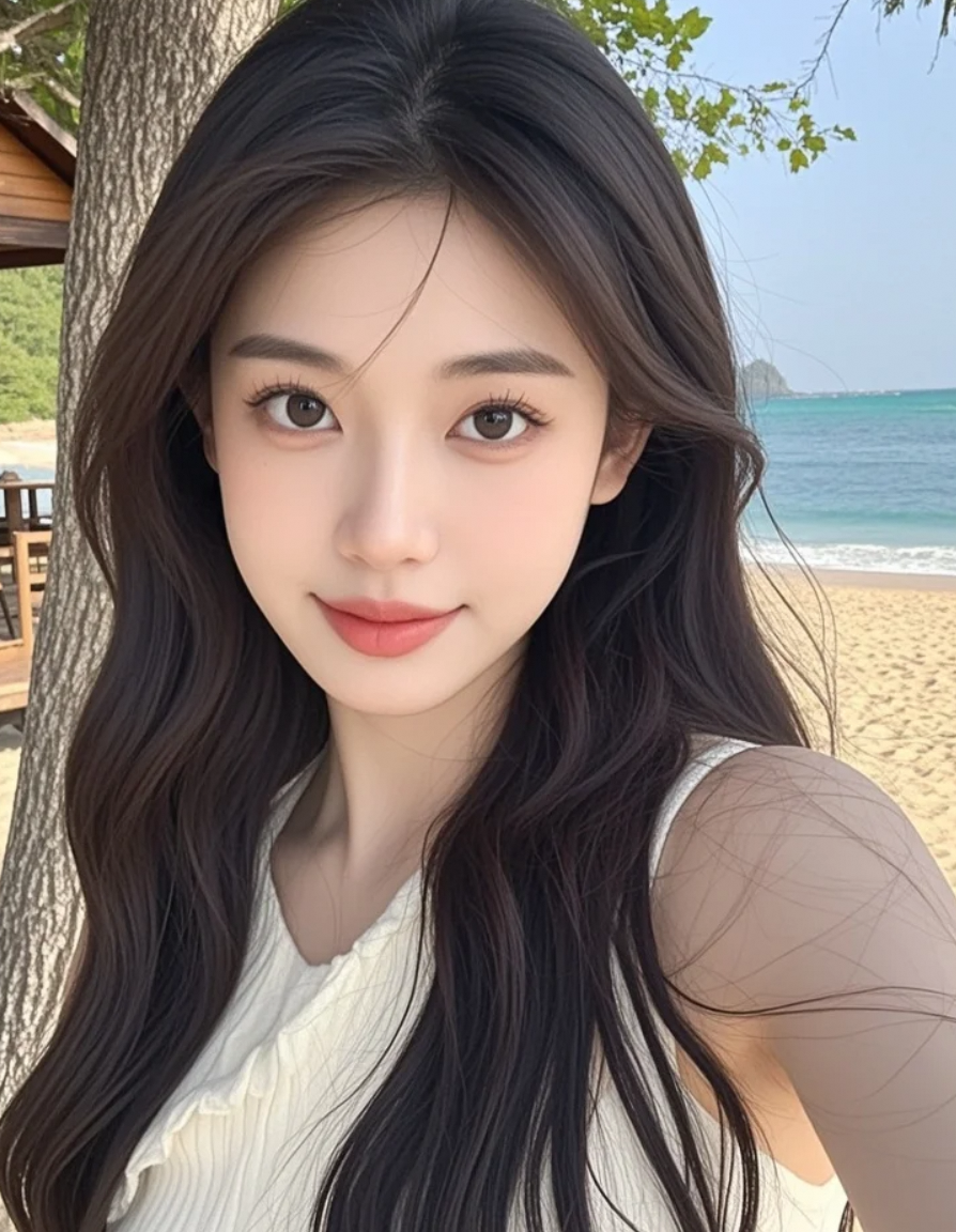 不是我在拍海，是海在衬托我📸