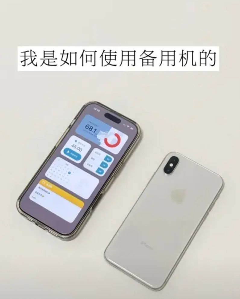 终于理解为啥越来越多人使用两台手机了
主力机：iPhone 16 pro
备用机
