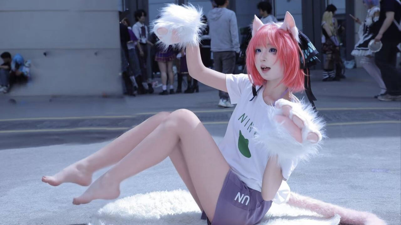 喵系中野二乃登场！这波cos把可爱值拉满
