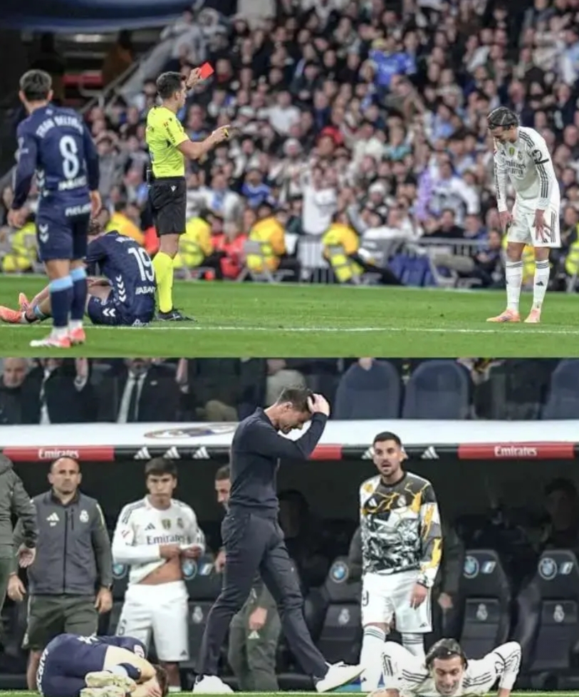 阿隆索赛后没有回到皇马更衣室，他被皇马主席弗洛伦蒂诺紧急约谈了，两人的会谈持续了