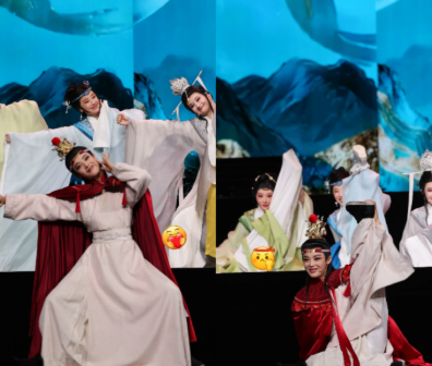 救命！这个越剧春晚路透视频太上头了！陈丽君在游戏环节的表现简直绝了，灵动鲜活的模