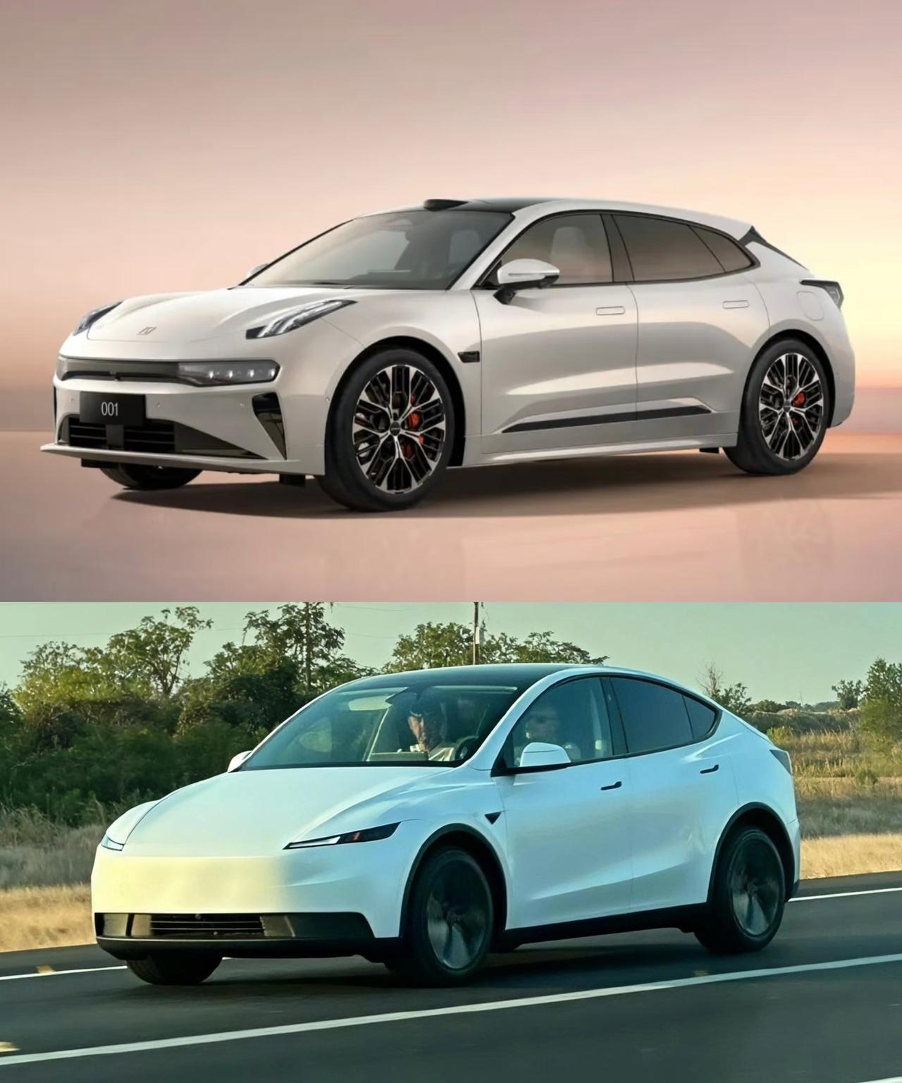 同样是20多万，新款极氪001和廉价版Model Y，你会怎么选。
1、极氪00