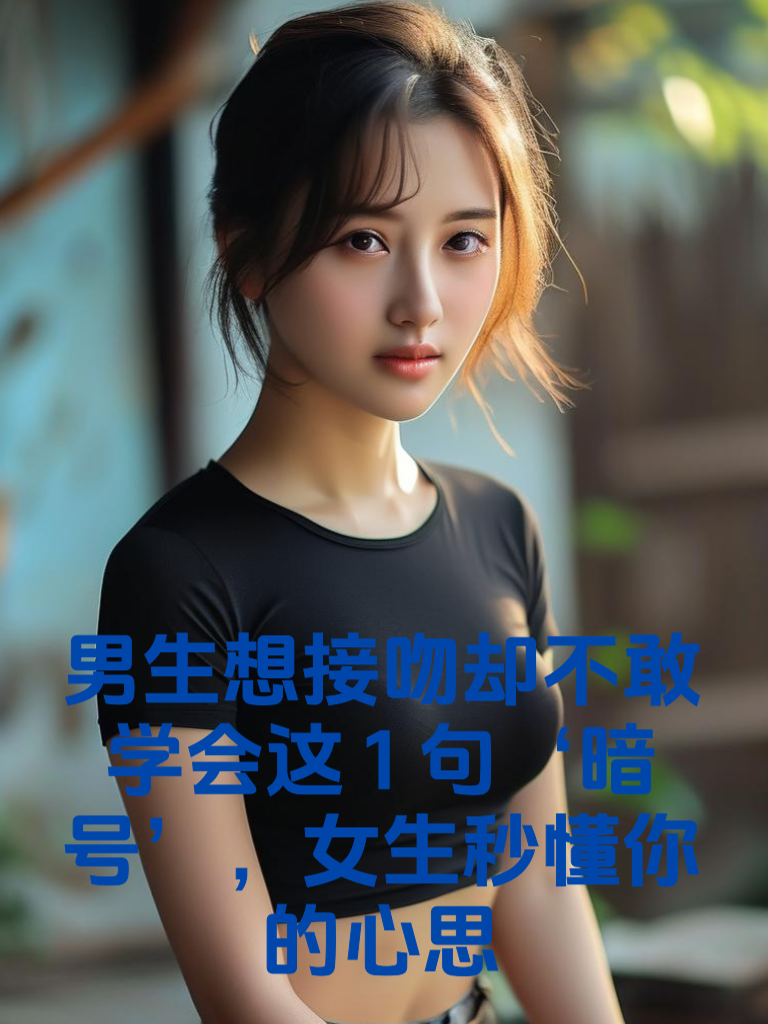 男生想接吻却不敢？学会这1句‘暗号’，女生秒懂你的心思