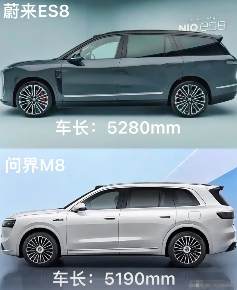 全新蔚来ES8改款上市！到底动了谁的蛋糕，受到冲击最大的非问界M8莫属！你觉得呢