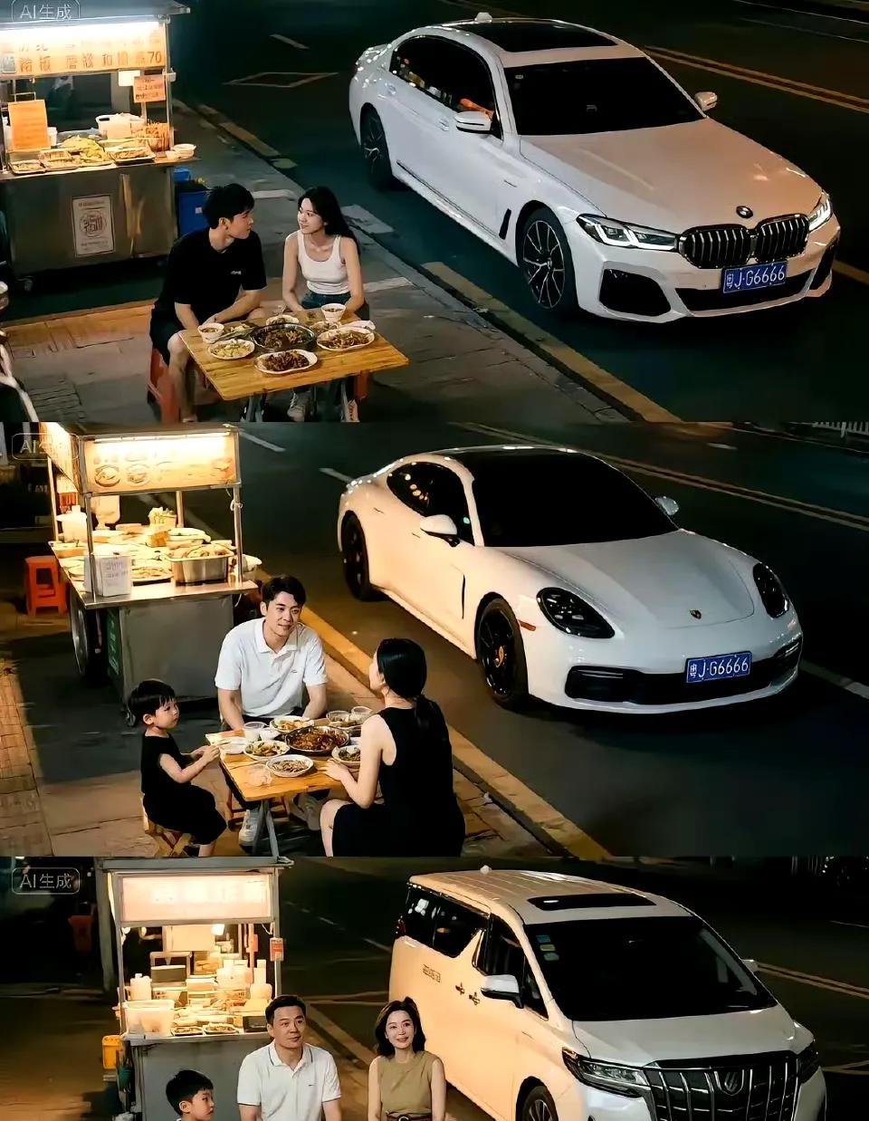 从一家两口吃夜宵，到一家三口，再到一家四口，这一步步的变化大概是每个人想要的人生