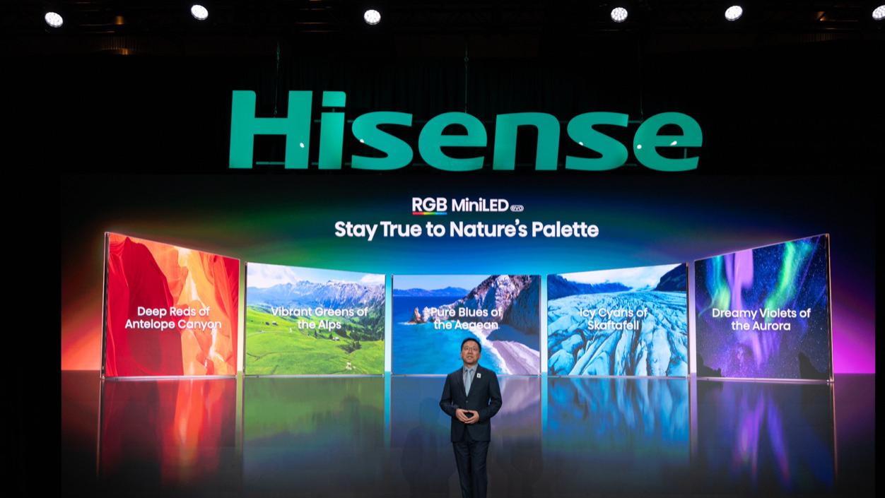 海信CES发布全新一代RGB-Mini LED，全球首创玲珑4芯真彩背光