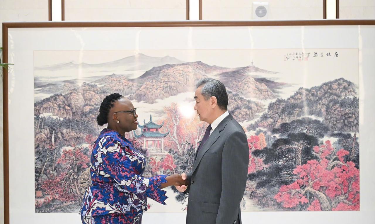 中国和纳米比亚谈妥了
6月10日，外交部长王毅在长沙会见纳米比亚外长穆萨维伊，双