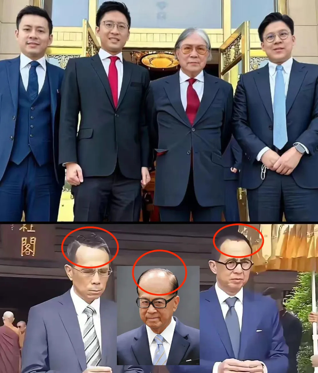 豪门家族相貌大比拼











这俩家族，都是顶尖的豪门，一个天庭饱满
