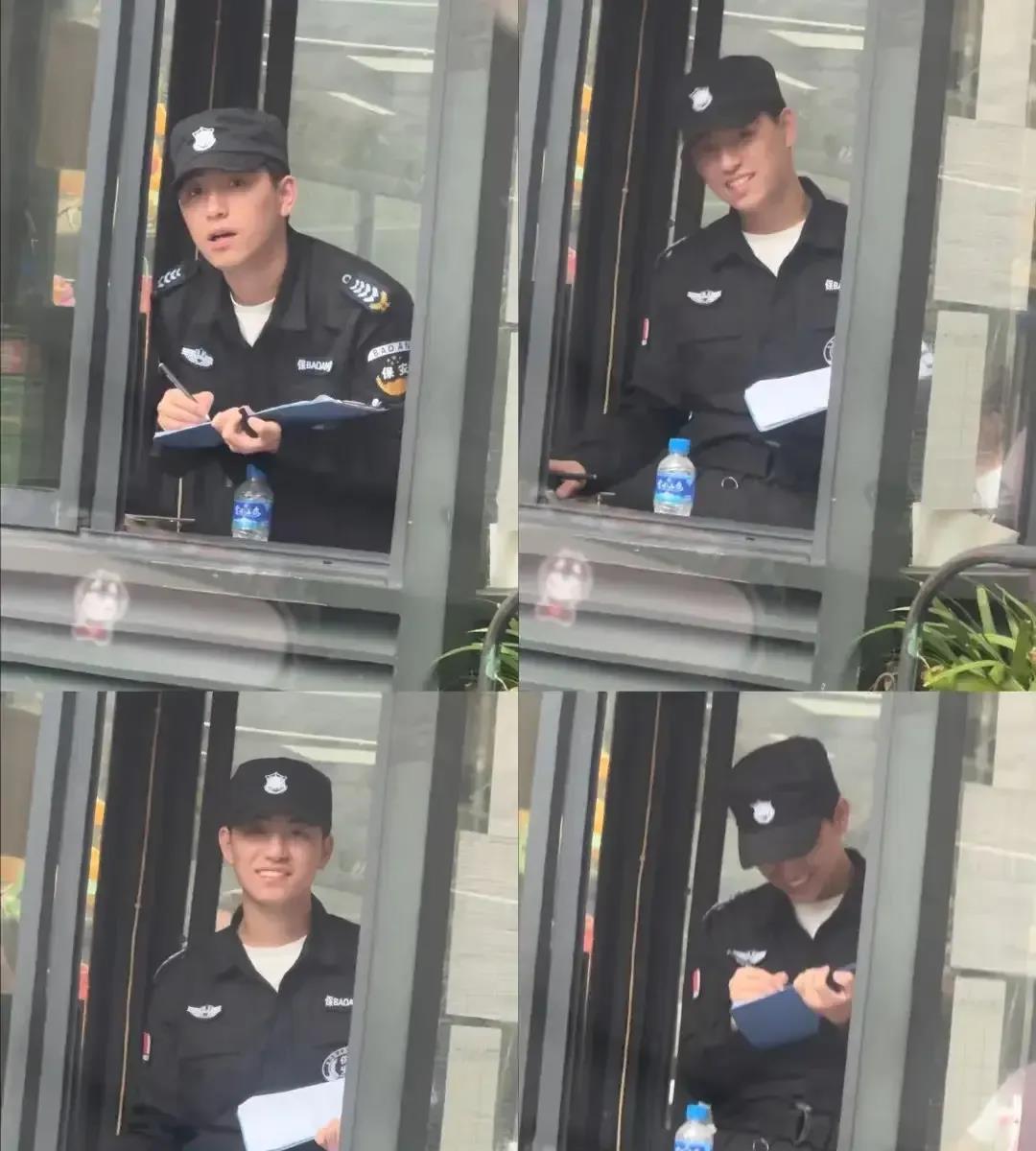 上海汤臣一品最帅保安。