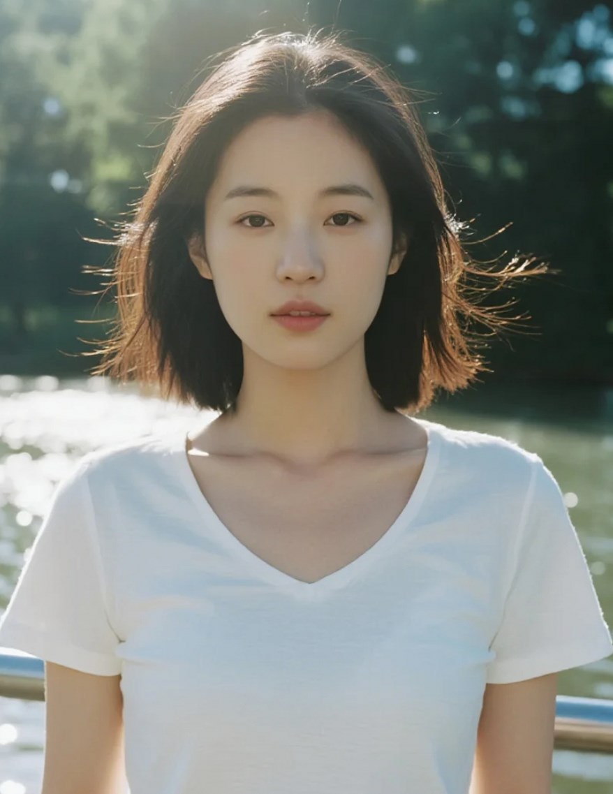 美女的气质，一种看不见的吸引力。