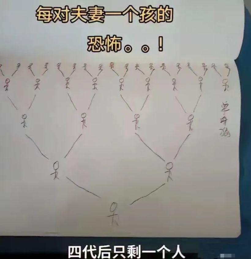 每对夫妻一个孩子的恐怖！