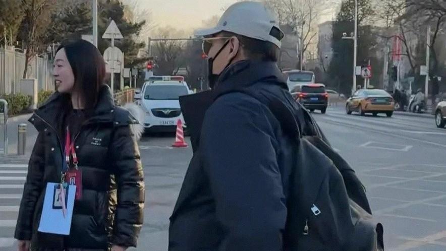 辛柏青现身春晚彩排！