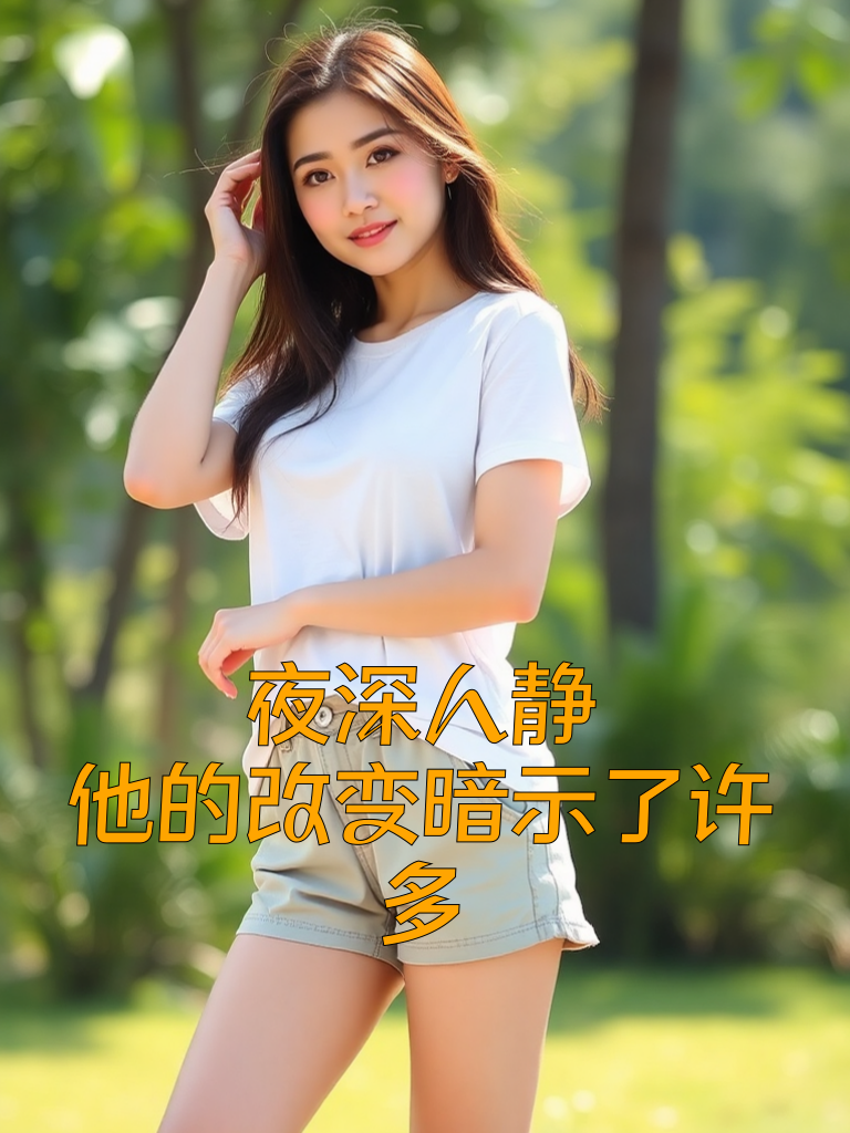夜深人静，他的改变暗示了许多