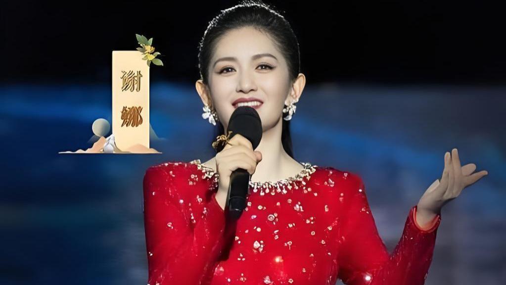 谢娜在央视沉稳微笑，侯佩岑用半生温柔改写了命运剧本