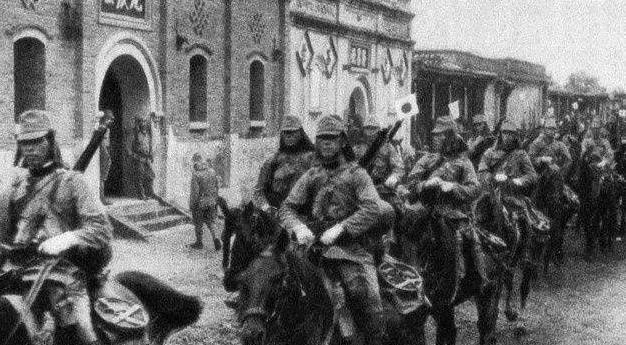 1945年4月，正在焦急等待109骑兵连返回日军司令部，得到一个令人颤栗的消息：