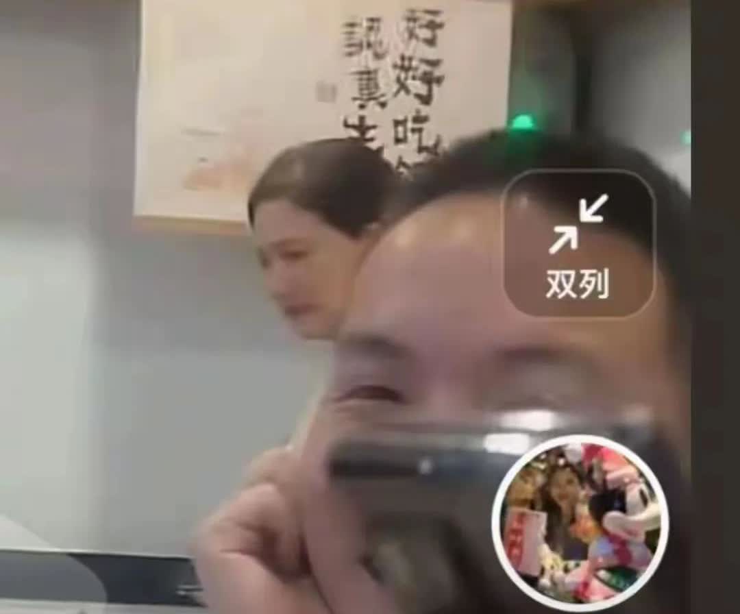 谢岳晒出一家吃饭的照片，照片上谢浩楠背后有一女子，被指眉宇发际线及额头与谢浩楠均