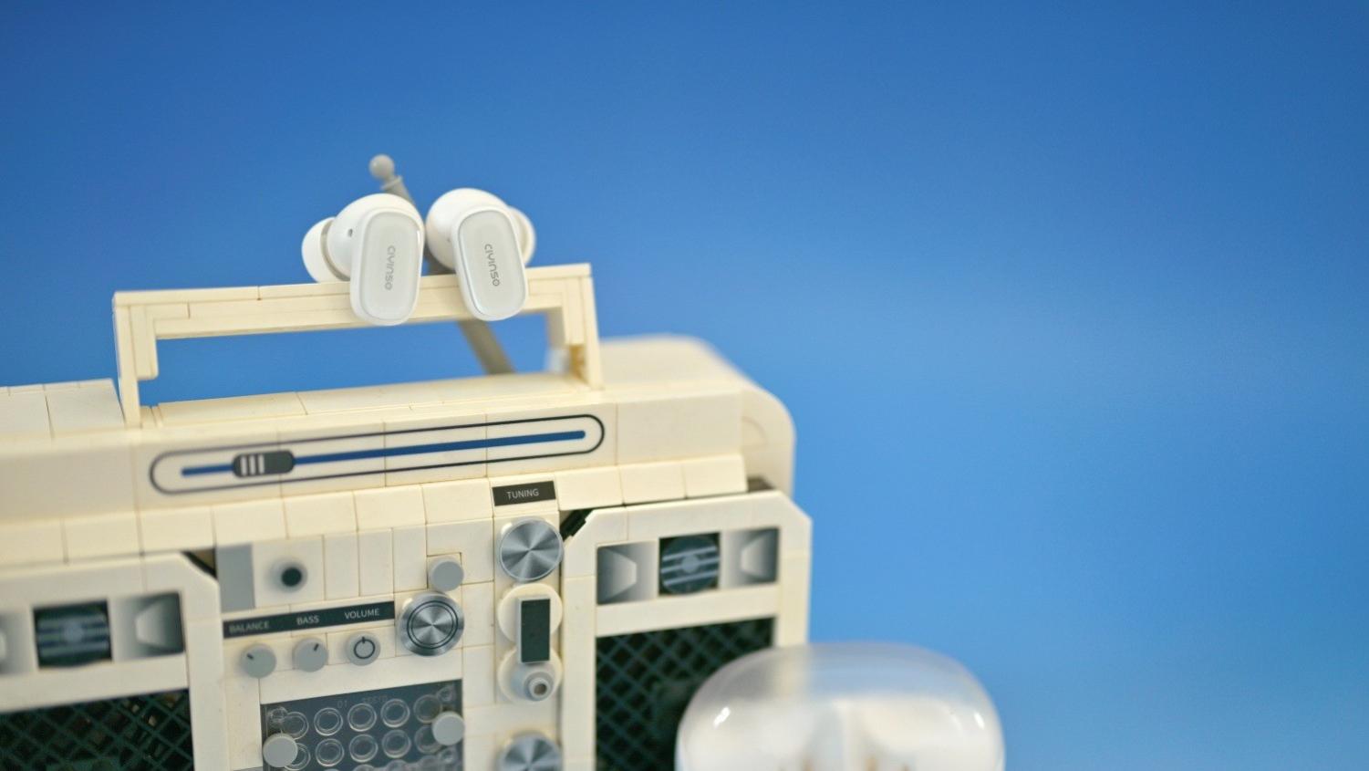 双磁陶瓷振膜+HiFi调音，瓷音未来Mars 2i主动降噪耳机，小而不凡