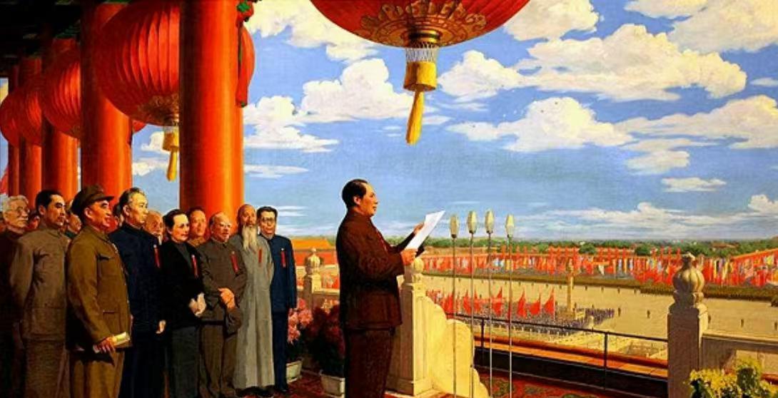 毛主席的霸气果然名不虚传，开国大典前夕，周总理问毛主席：“礼炮应当鸣几响呢？”毛