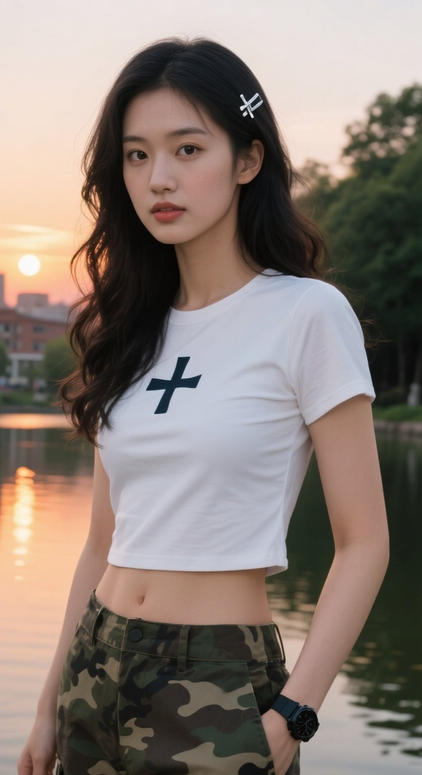 湖光潋滟映佳人，可盐可甜惹人醉