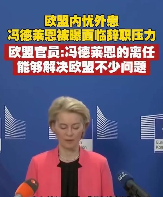 冯德莱恩可能要被赶下台了！4月26日瑞士德语媒体《世界周刊》给出了如此评价：
“
