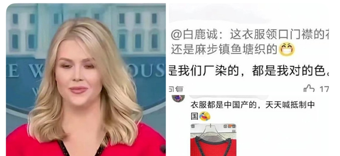 白宫新闻秘书穿中国裙子











美国白宫新闻秘书，你敢信？她竟然穿