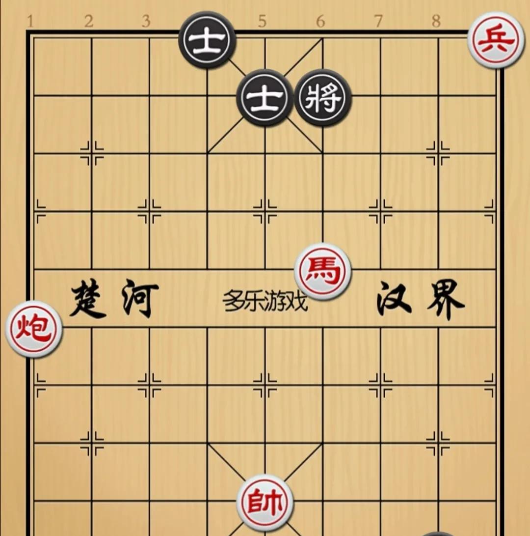 象棋：上将军全在玩命掐架 小崽子暗地里磨枪吃瓜
如图红先手！
黑方进攻子力只有一