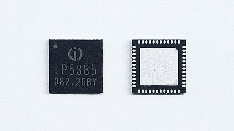 IP5385至为芯支持C口双向快充的30W到100W移动电源方案芯片