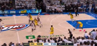 NBA季后赛：2025NBA总决赛G1哈利伯顿绝杀雷霆，步行者1-0领先！！
北