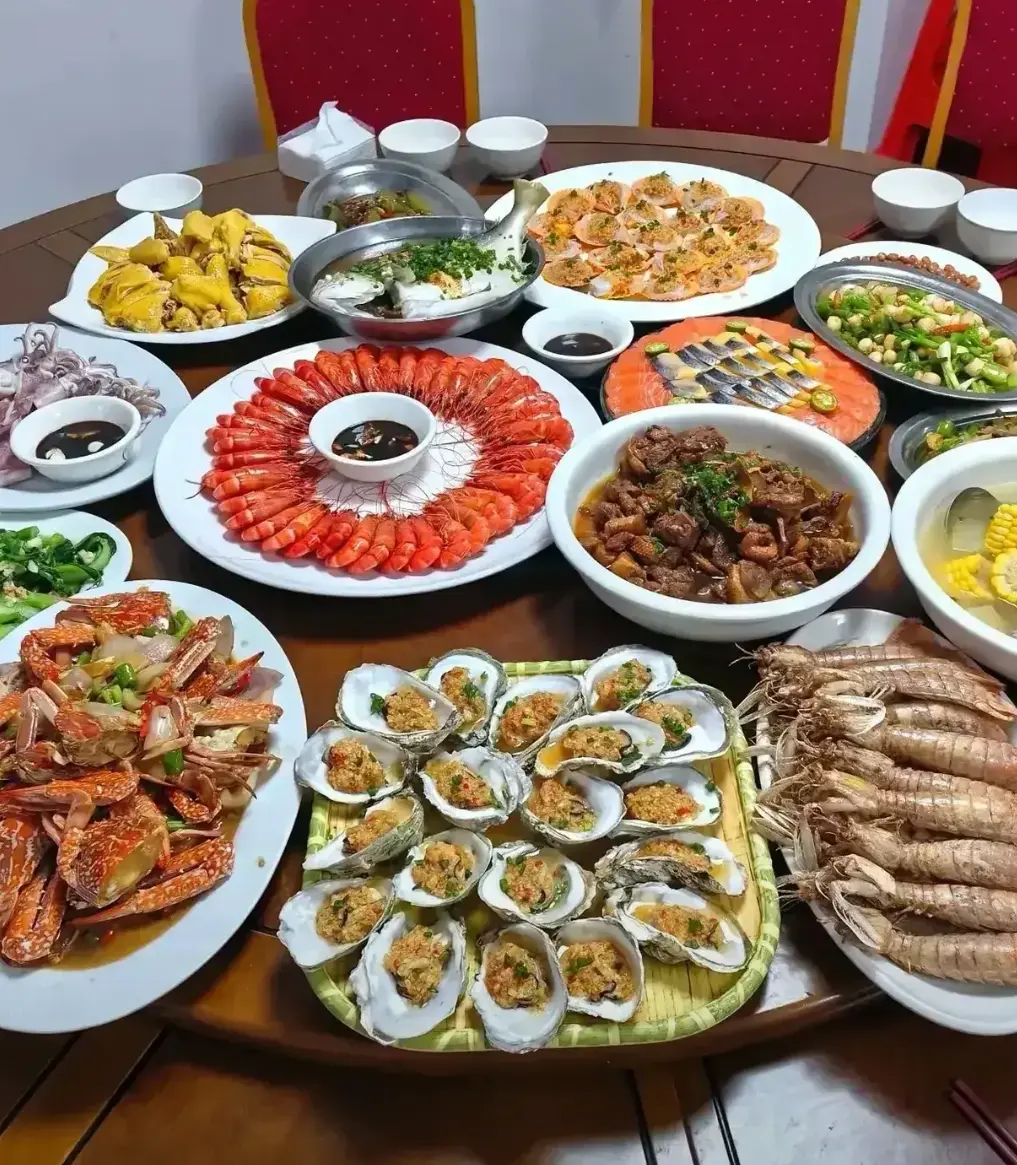 山东沿海餐桌一千元的菜值吗？