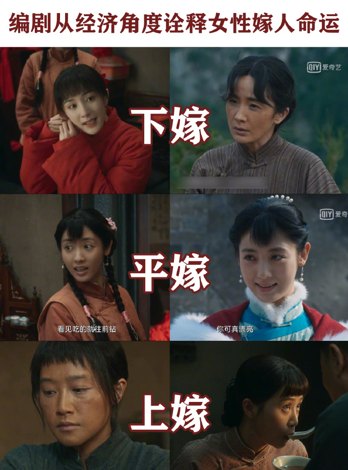 杨幂、邢菲、蓝盈莹，女性嫁人形式不同，命运也不同。《生万物》大结局了但热度仍在，