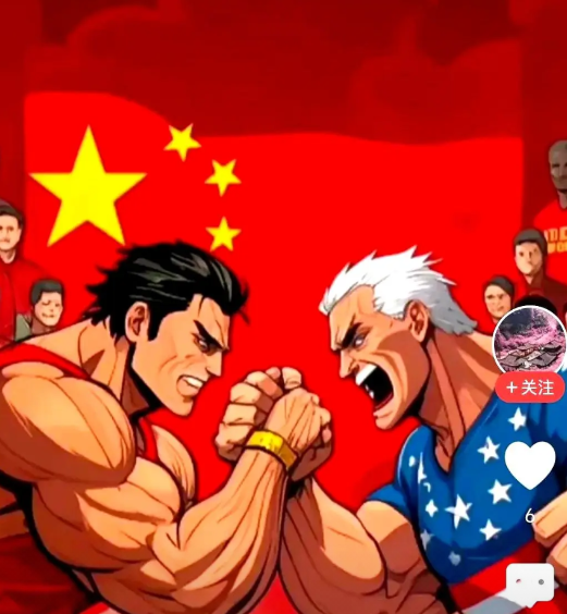 中美之间的大国博弈出现了一个新特点：就是中国在面对美国的打压时不再忍让，而是奋起
