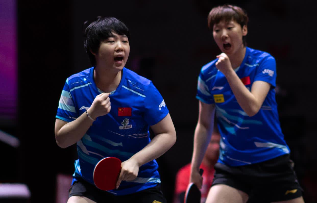 3-0！王曼昱/蒯曼强势零封日乒组合张本美和/木原美悠，成功晋级2025年多哈世