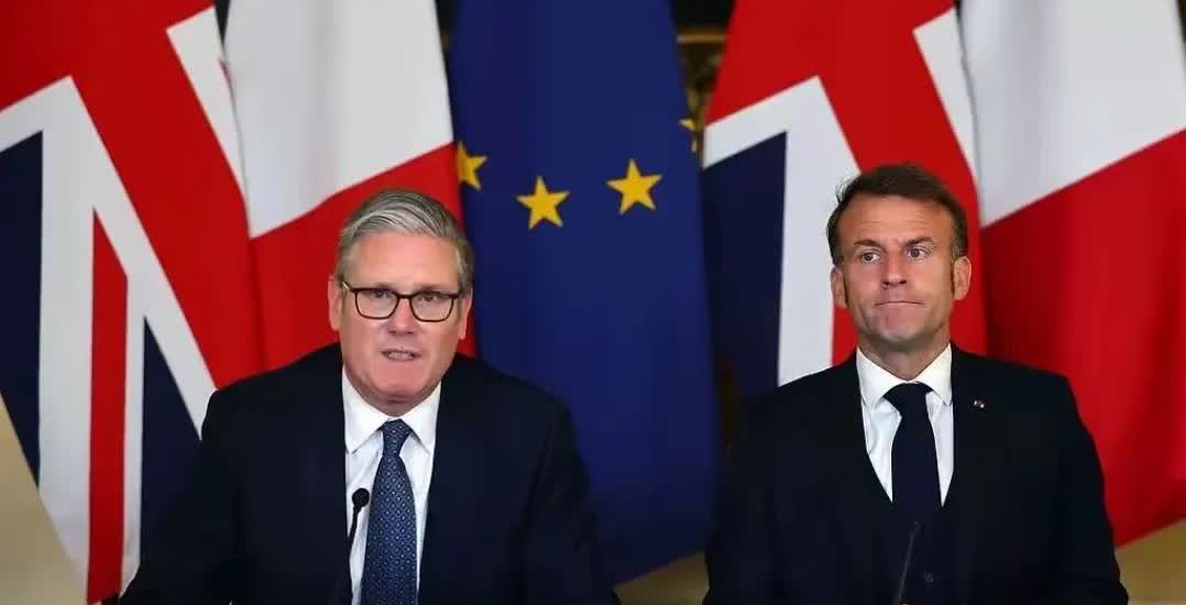 法国总统马克龙和英国首相斯塔默共同宣布将向乌克兰派兵。
停火后，是停火后。两国