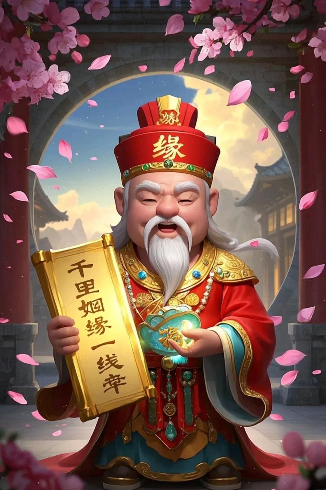 月老红线已牵！
别犹豫啦！桃花说来就来！
命中注定的正缘马上来到你身边
只要你迎