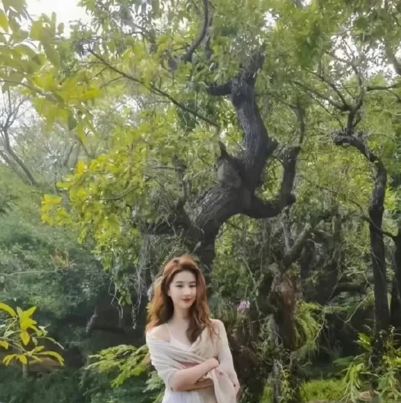 刘亦菲当年就发了这一张照片，从黄V变金V ​