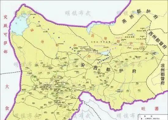 唐高宗调露元年（公元679年），唐朝羁縻府州下辖的西突厥降众联合吐蕃叛唐，单于大