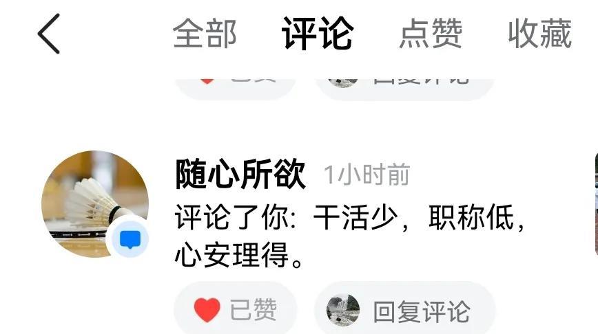 有网友说，总有老师报怨自己的职称太低了，其实这很正常，很合理，很公平。别人的职称