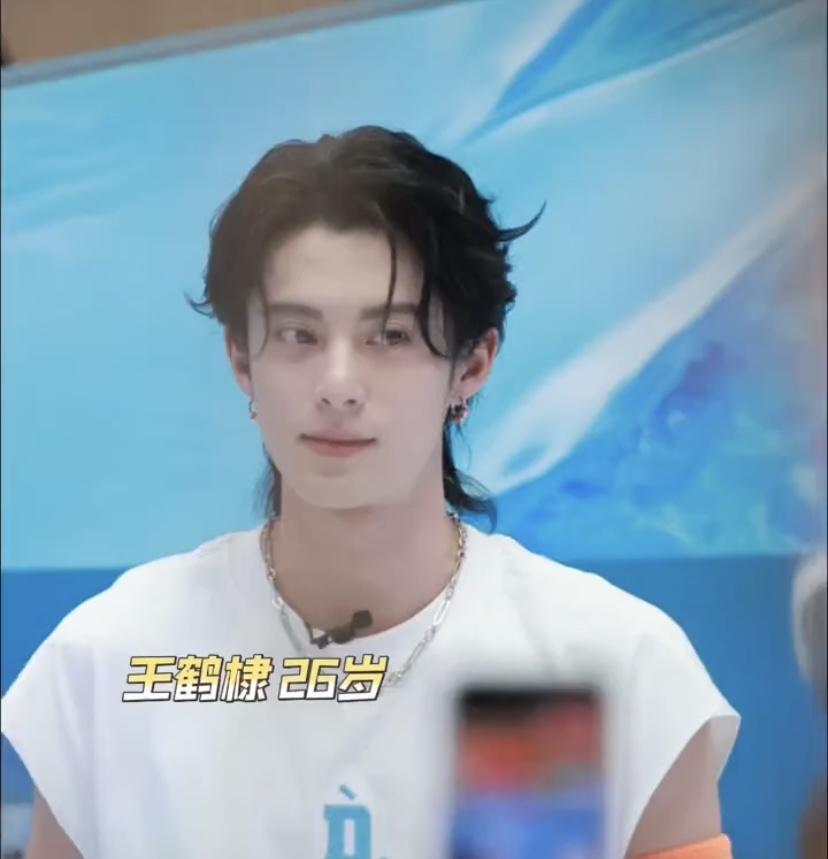 王鹤棣 参加活动那场面，简直太吸睛了！就说他出席LV活动那次，真空深V西装配上湿