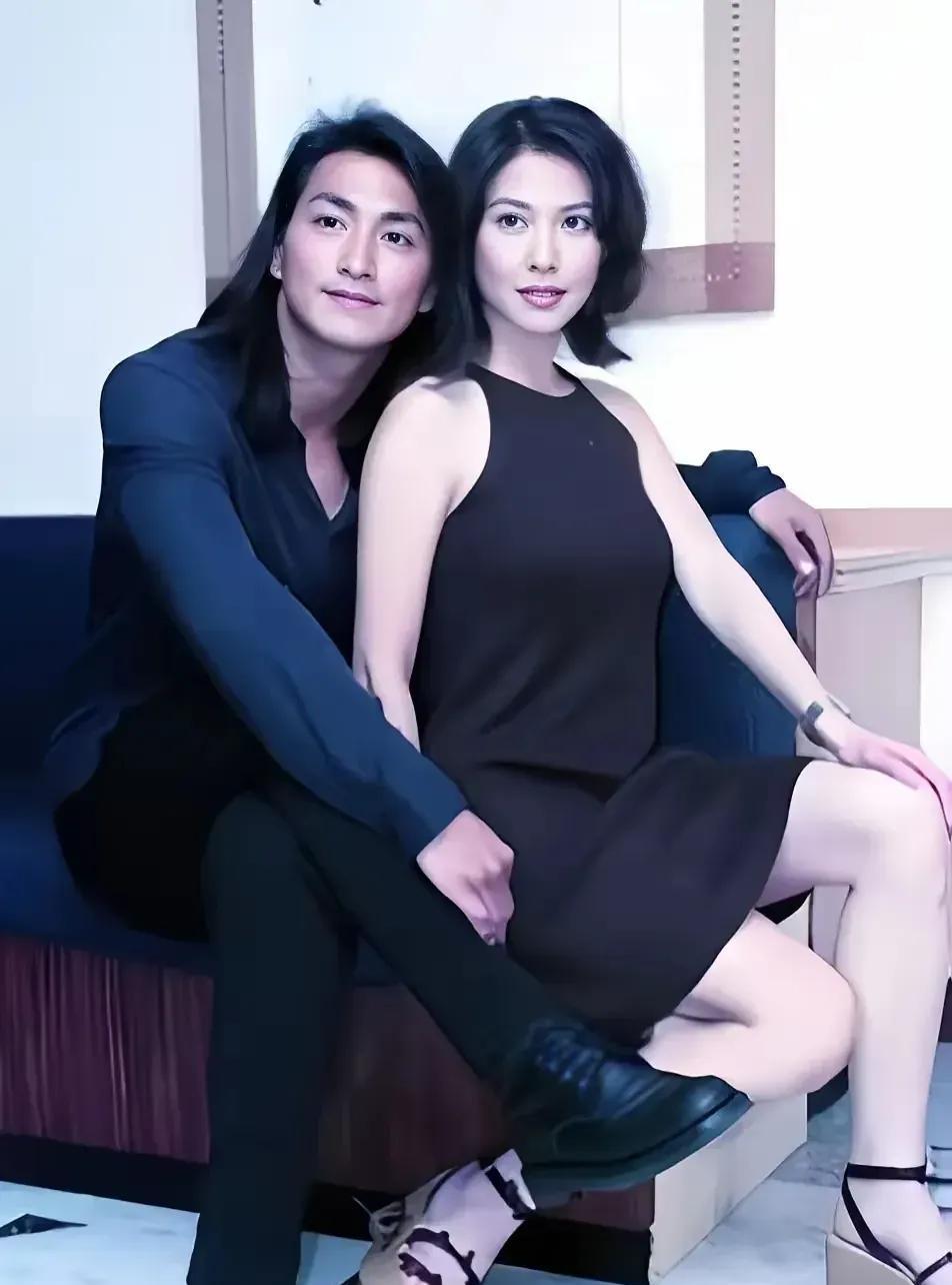 何家劲和李婉华，李婉华特别像一位大明星，蔡少芬！
何家劲当年也是娱乐圈出名的男名