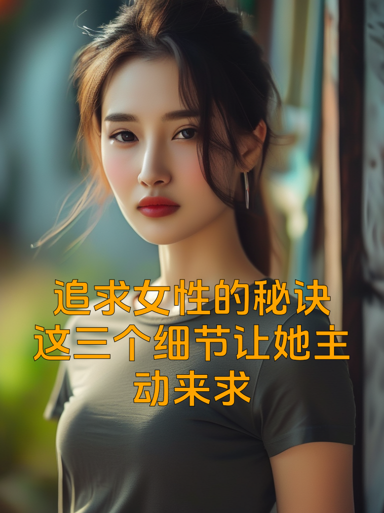 追求女性的秘诀：这三个细节让她主动来求