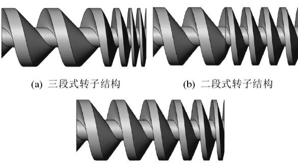 变螺距螺杆真空泵特点与结构