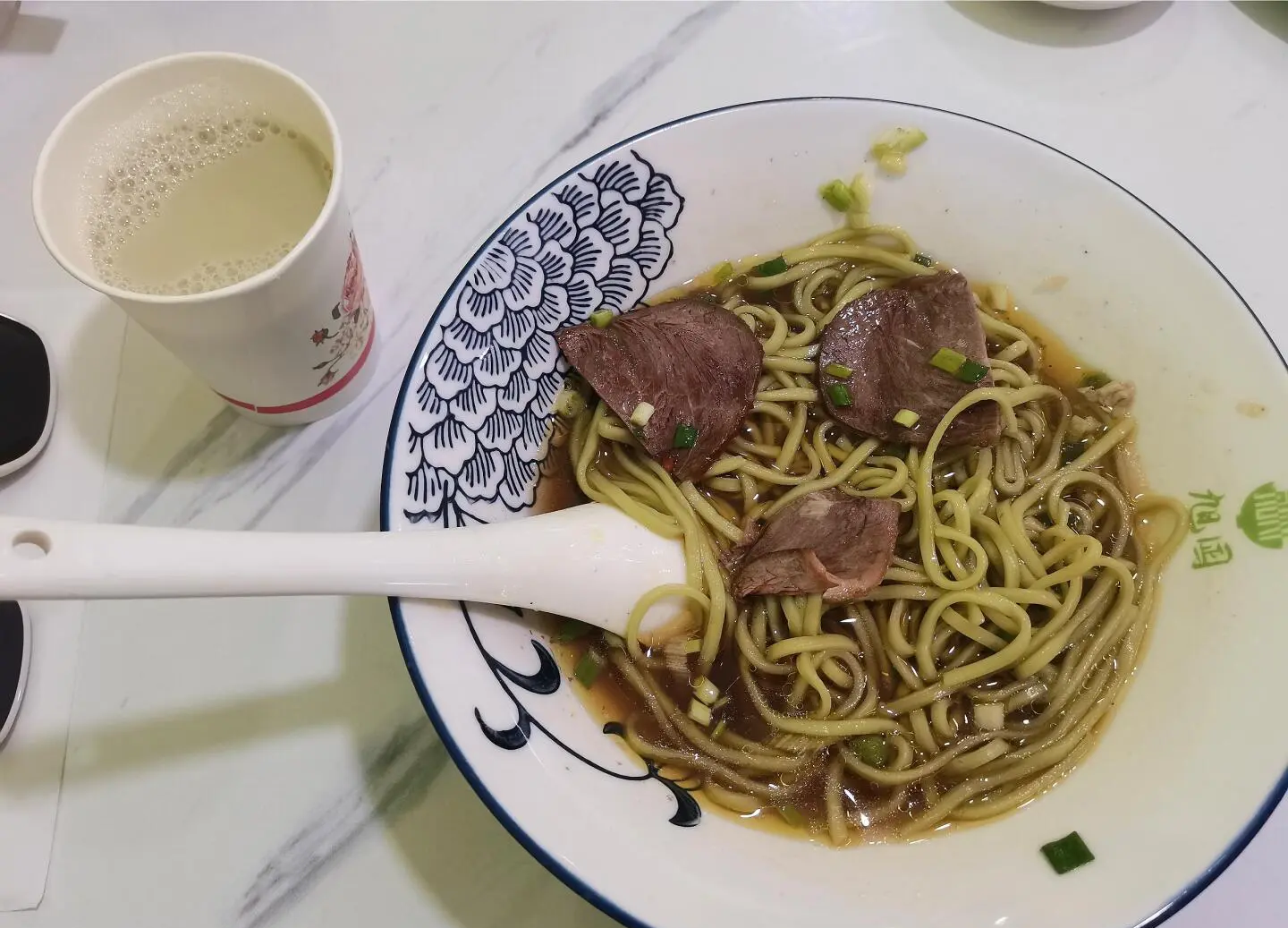 贵州铜仁抹茶面吃上了，太美味了吧

