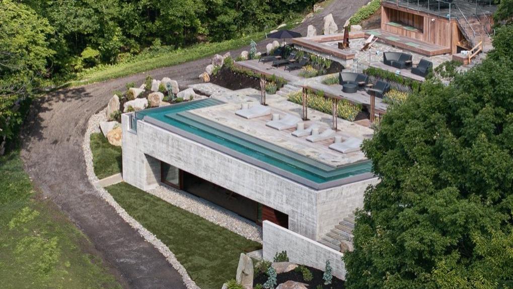 温泉设计│汤泉设计│魁北克温泉馆：自然怀抱中的水疗中心