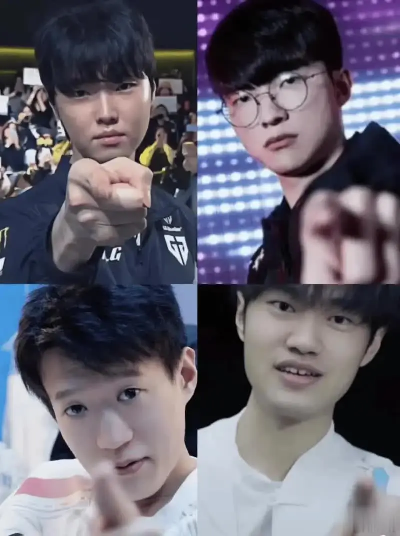 今年的msi参赛中单质量高的离谱
就拿图中四个人来说，四个人就能凑出五个世界冠军
