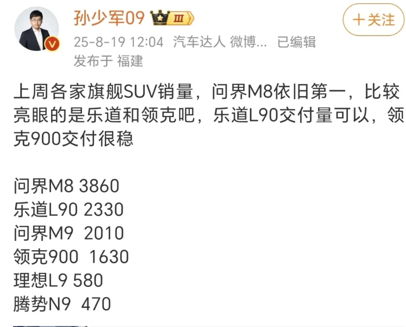 理想受到前段时间的影响，现在销量好像下滑的有点多啊，还是说理想一直就这销量？
相