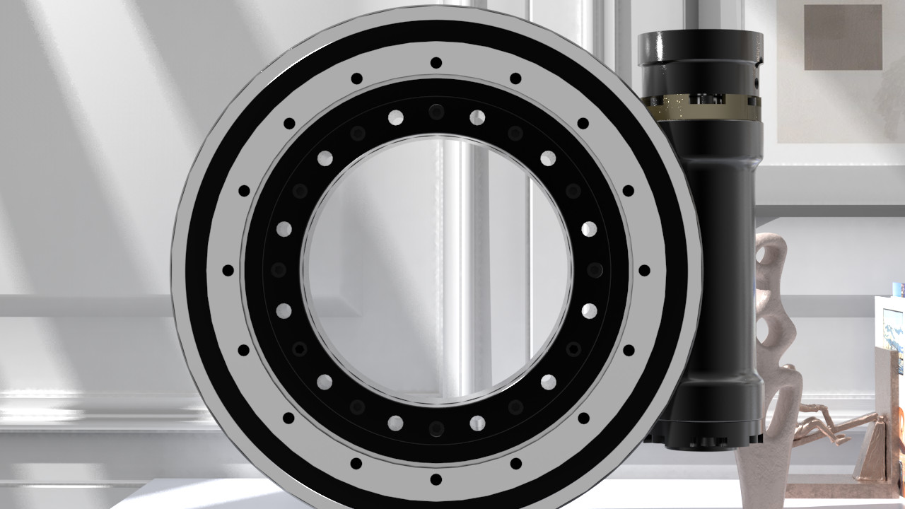 交叉滚子轴承在中空旋转平台中起到什么关键作用？