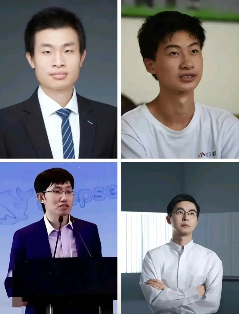 最近网友票选出中国“新四大才子”

1.数学大神韦东奕，凭借超高数学天赋，在北大