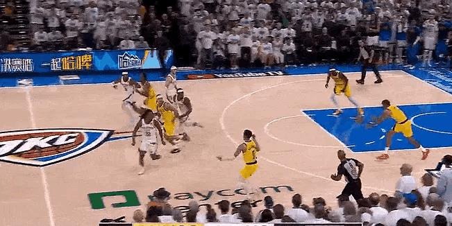 伦纳德后继有人了
NBA总决赛G1雷霆主场110-111爆冷不敌步行者，赛后美媒